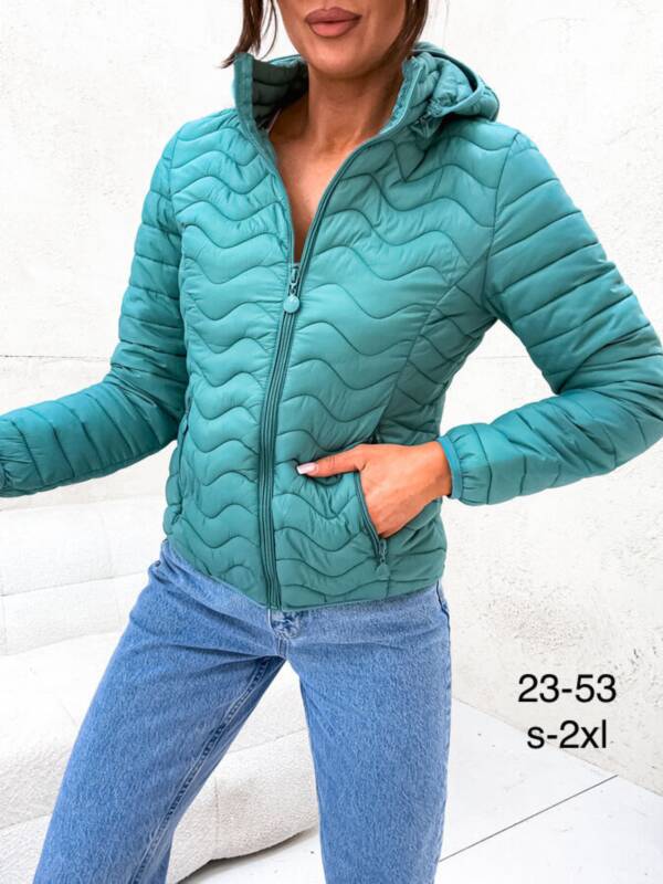 Kurtki damskie cienki Roz S-2XL, 1 Kolor Paczka 5 szt 1